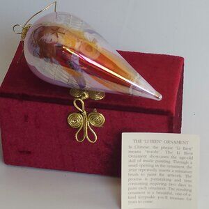 LOVELY 2003 Pier One Angel Li Bien Ornament Tear Drop Christmas Ornament
